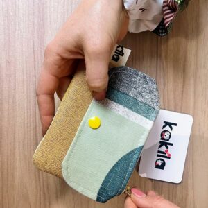 Porte carte en tissu