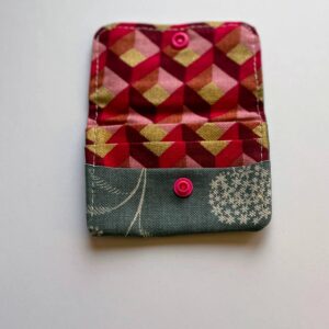 Porte carte en tissu